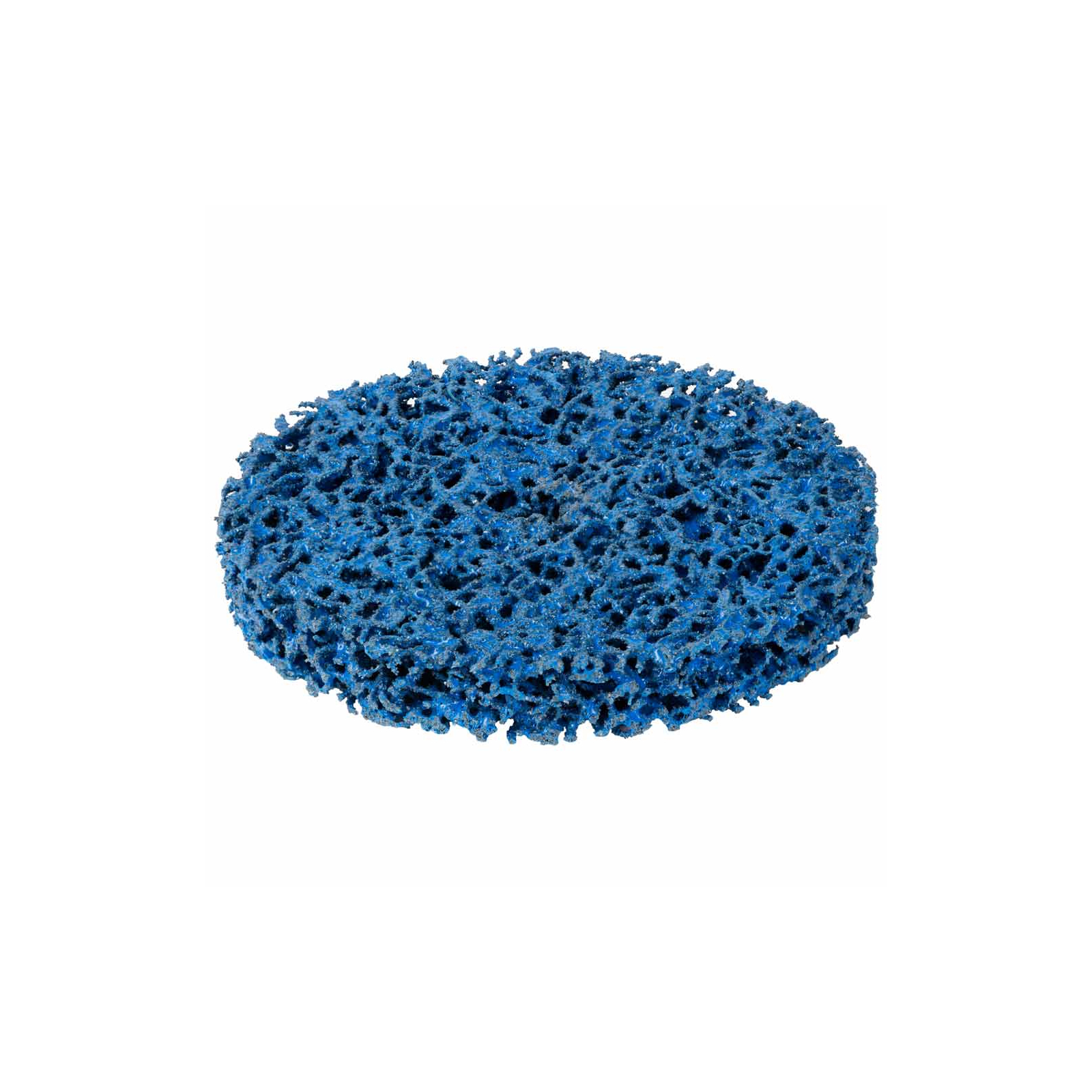 Круг зачистной Sigma из нетканого абразива (коралл) 125мм без держателя синий средняя жесткость (9175761) изображение 4