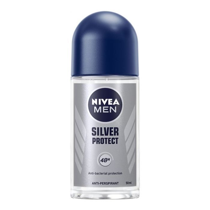 Антиперспирант Nivea Men Серебряная защита шариковый 50 мл (42269083/4006000032726/4006000032733)