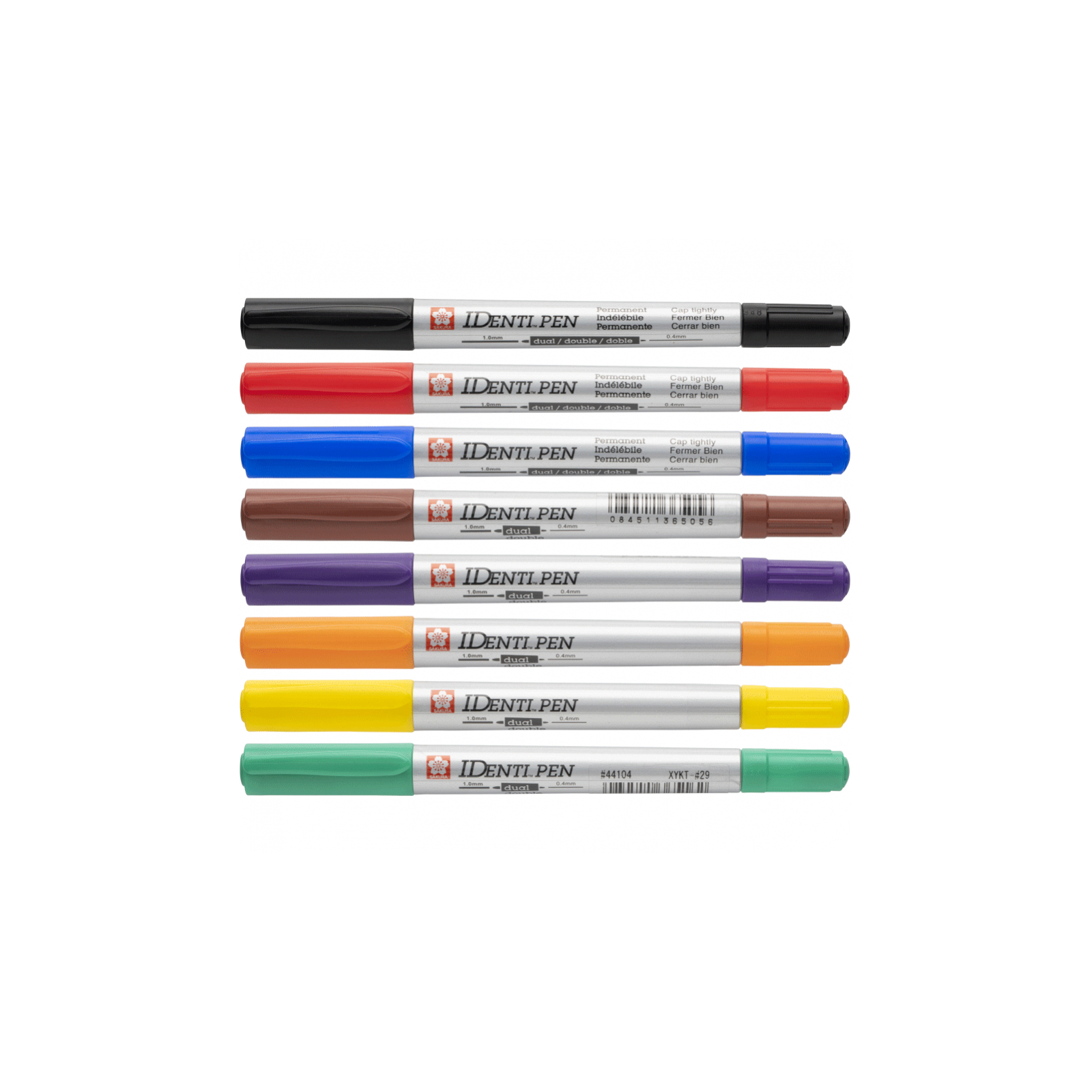 Маркер Sakura перманентный IDENTI PEN, двухсторонний, 0,4/1 мм, Фиолетовый (084511365063) изображение 2