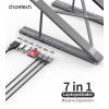 Порт-репликатор Choetech USB-C 7-in-1 (HDMI/PD/картридер/USB-A/USB-C) Docking Station (HUB-M48-GY) изображение 8
