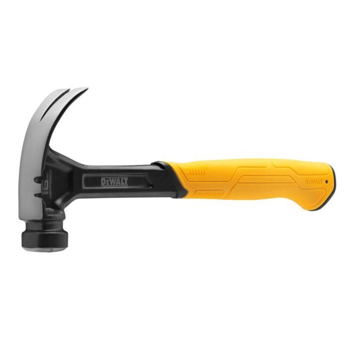 Молоток DeWALT CURVE-CLAW, цельнометаллический, 567 г, с гвоздодером (DWHT51009-0) изображение 2