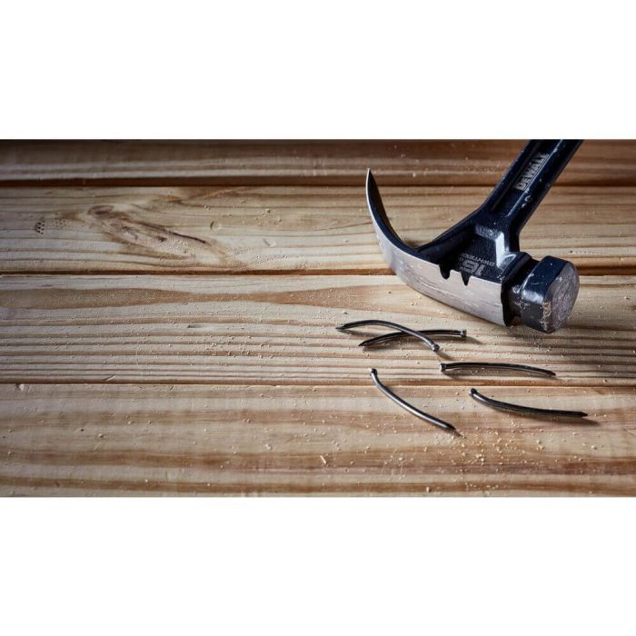 Молоток DeWALT CURVE-CLAW, цельнометаллический, 567 г, с гвоздодером (DWHT51009-0) изображение 5