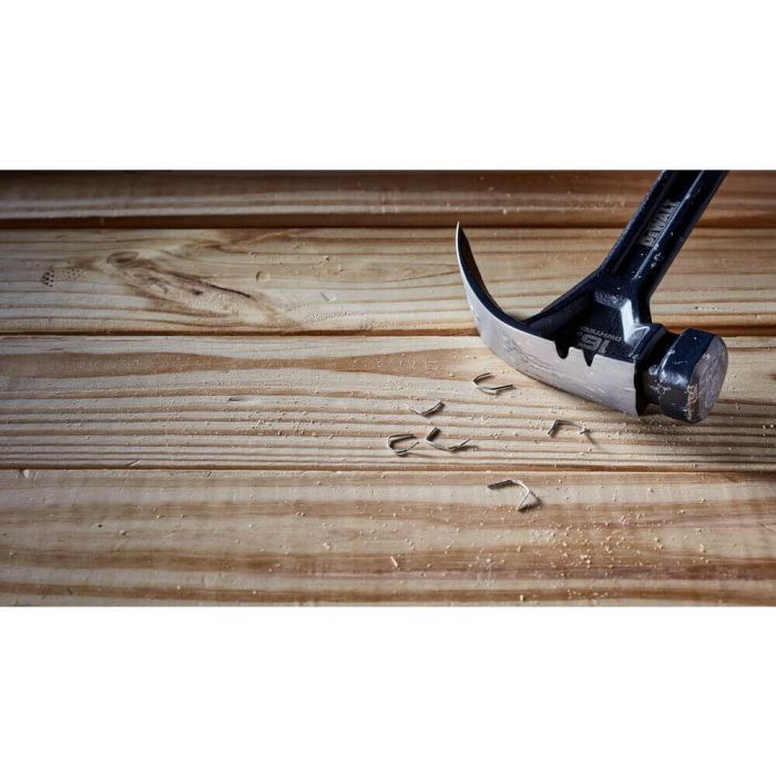 Молоток DeWALT CURVE-CLAW, цельнометаллический, 567 г, с гвоздодером (DWHT51009-0) изображение 6