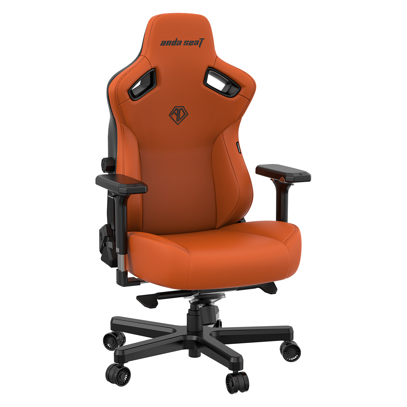 Кресло игровое Anda Seat Kaiser 3 Size L Orange (AD12YDC-L-01-O-PV/C) изображение 10