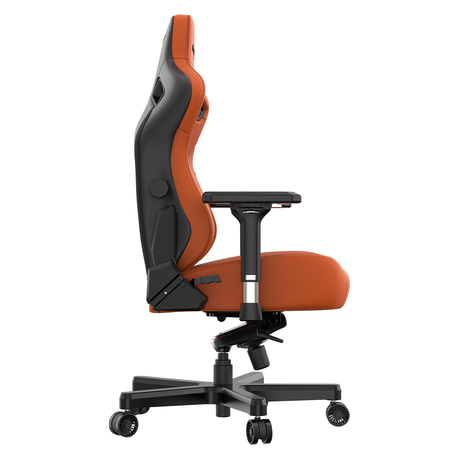 Кресло игровое Anda Seat Kaiser 3 Size L Orange (AD12YDC-L-01-O-PV/C) изображение 4