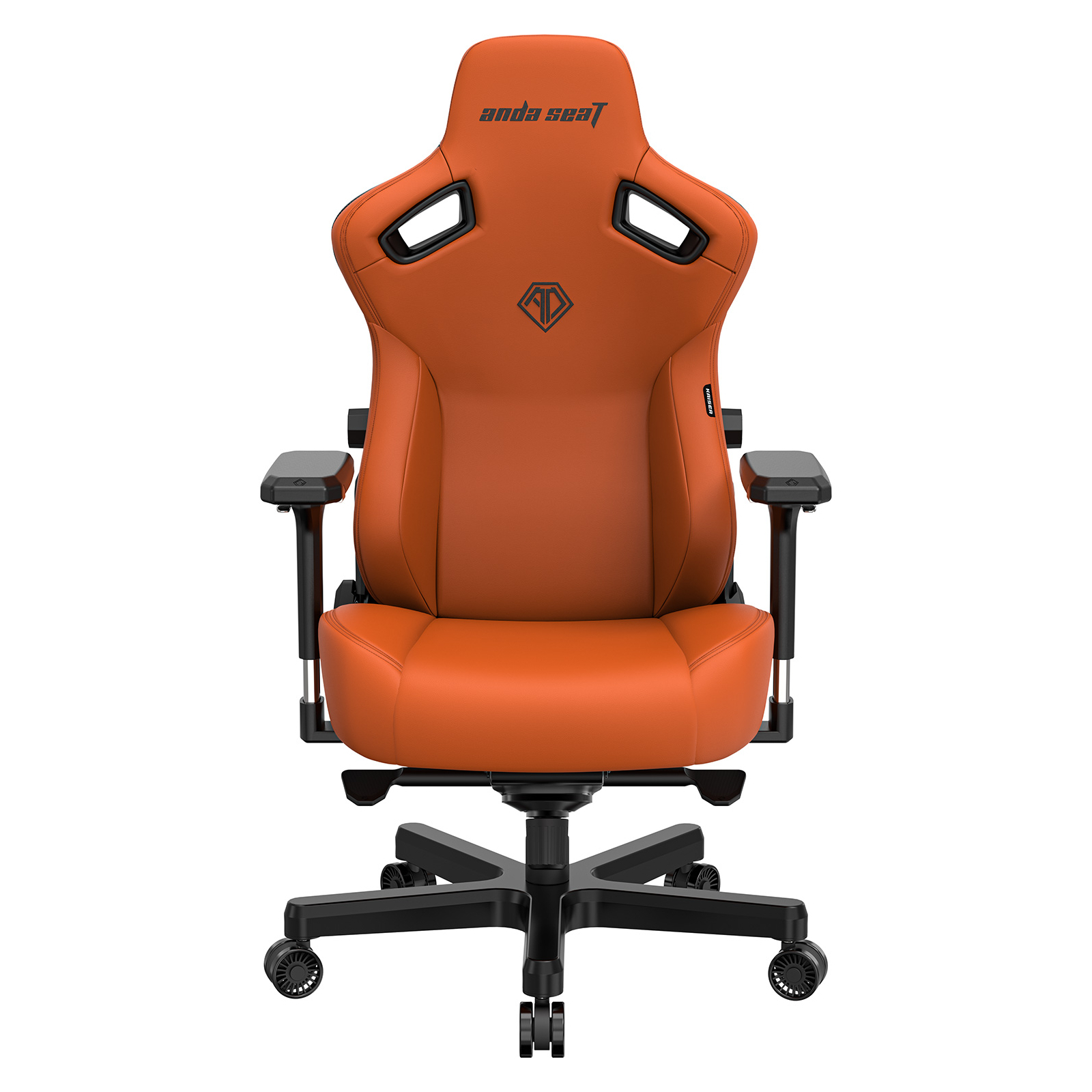 Кресло игровое Anda Seat Kaiser 3 Size L Orange (AD12YDC-L-01-O-PV/C) изображение 9