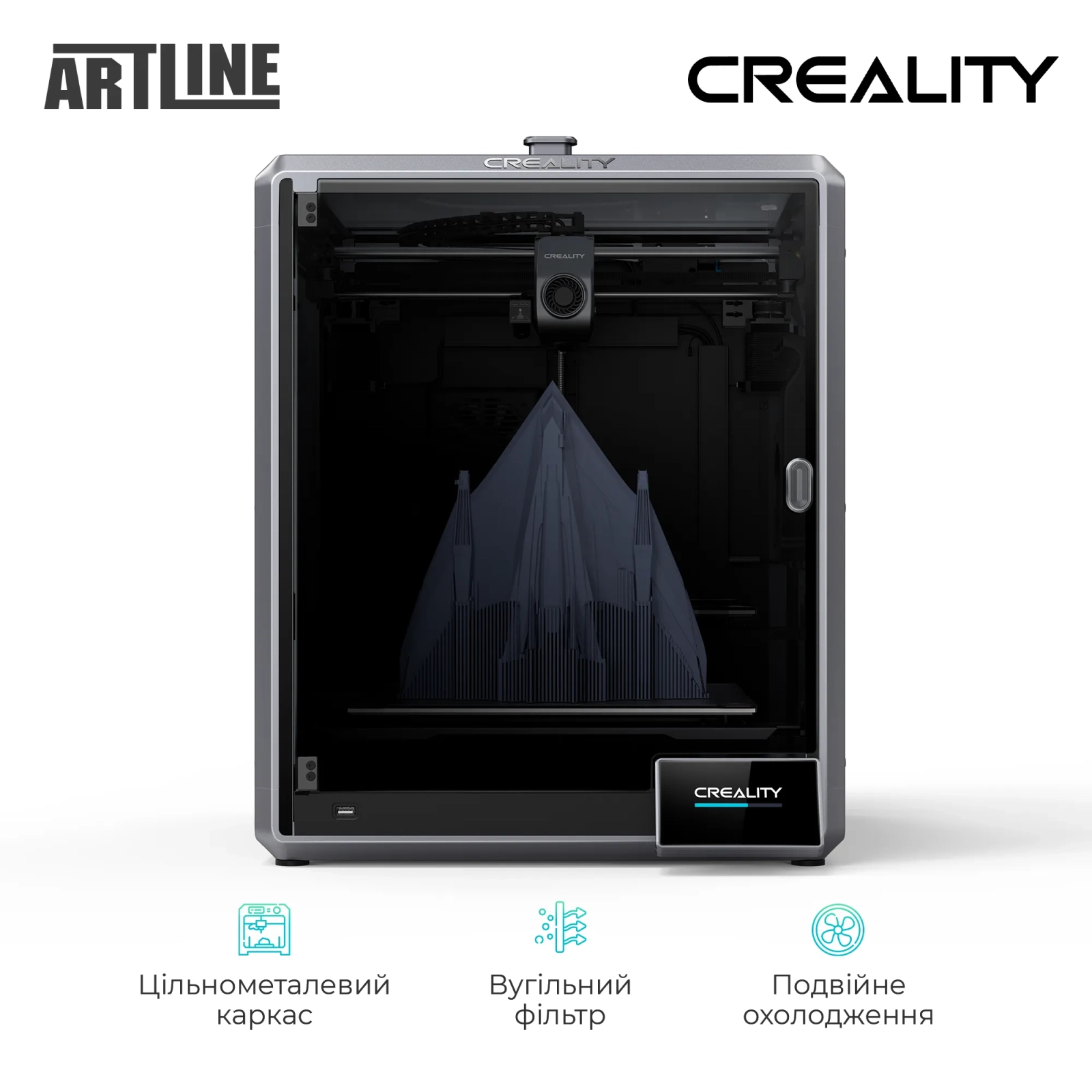 3D-принтер Creality CR-K1 Max зображення 4