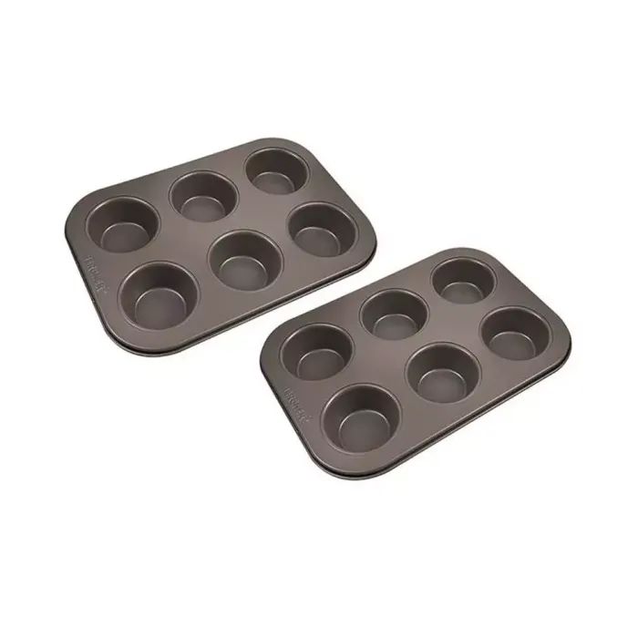Форма для выпечки Bergner Bakeware lovers для мафінів Набір 2 предмета (BG-37197-CO)