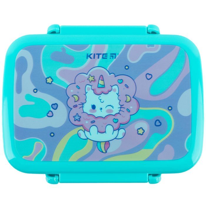 Ланч-бокс детский Kite Rainbow Catcorn 420 мл (K24-160-2) изображение 2