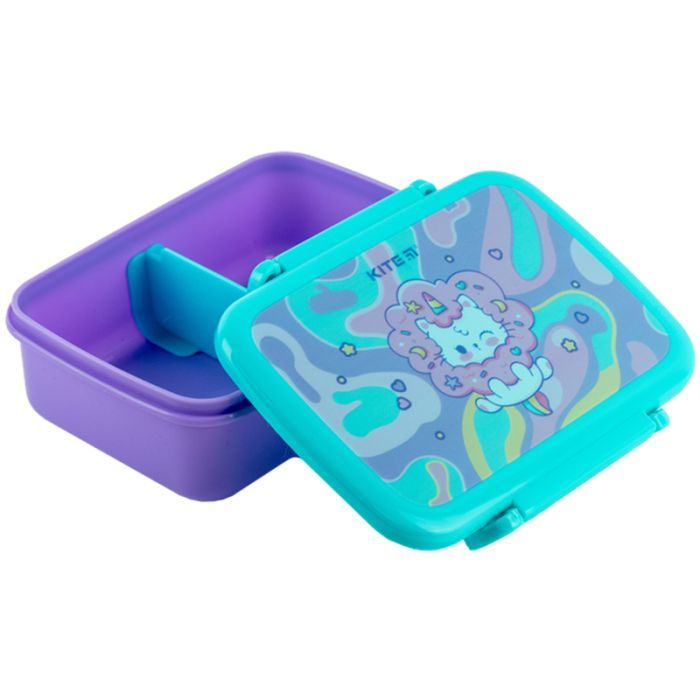 Ланч-бокс детский Kite Rainbow Catcorn 420 мл (K24-160-2) изображение 5