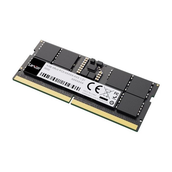 Модуль памяти для ноутбука SoDIMM DDR5 16GB 4800 MHz Lexar (LD5DS016G-B4800GSST)