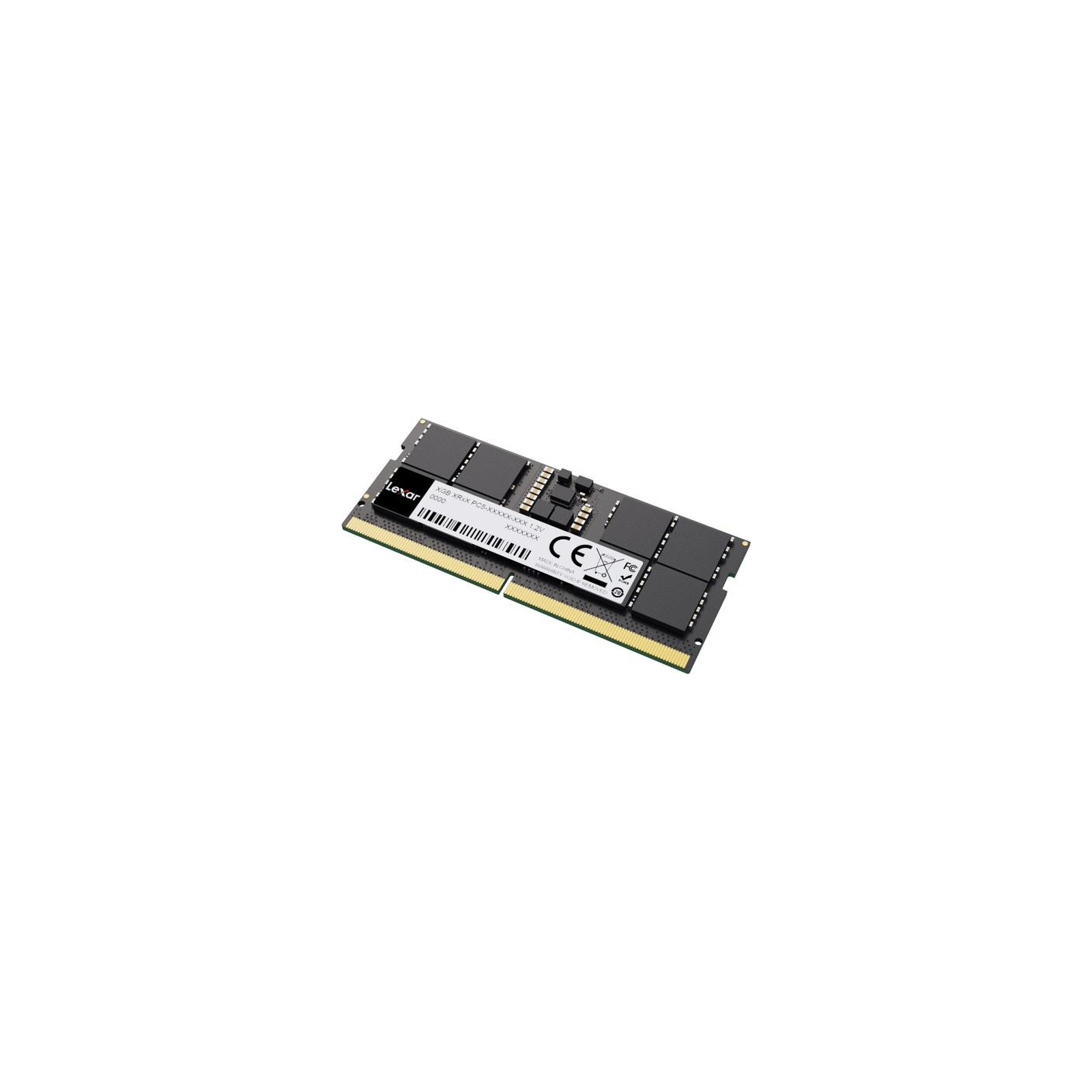 Модуль памяти для ноутбука SoDIMM DDR5 16GB 4800 MHz Lexar (LD5DS016G-B4800GSST)