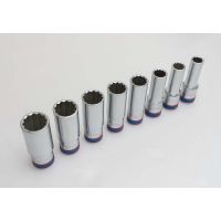 Набор торцевых головок KING TONY 1/2" 8 шт. (4208MR) изображение 3