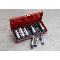 Набор торцевых головок KING TONY 1/2" 8 шт. (4208MR) изображение 6