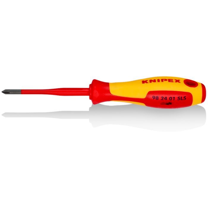 Викрутка KNIPEX для гвинтів з хрестовим шліцом Phillips (98 24 02 SLS)