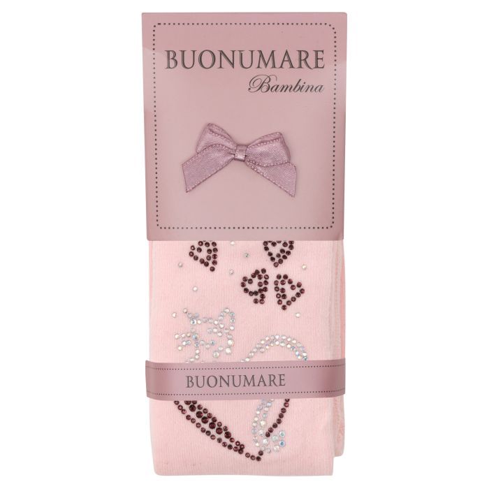 Колготки детские BNM со стразами (M0C0302-1174-7G-pink) изображение 3