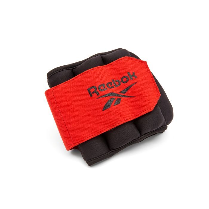 Утяжелитель Reebok Flexlock Wrist Weights чорний, червоний RAWT-11260 0.5 кг (885652017176) изображение 10