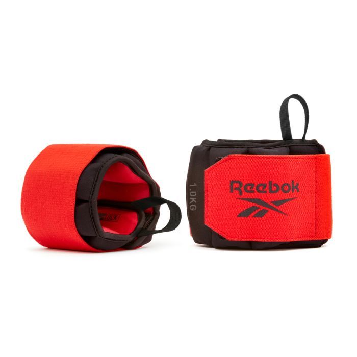 Утяжелитель Reebok Flexlock Wrist Weights чорний, червоний RAWT-11260 0.5 кг (885652017176) изображение 7