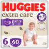 Подгузники Huggies Extra Care Размер 6 (15-25кг) Pants Box 60 шт (5029053582429)