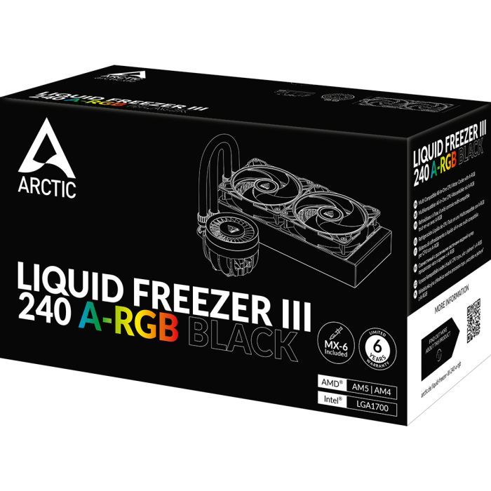 Система жидкостного охлаждения Arctic Liquid Freezer III 240 A-RGB (ACFRE00142A) изображение 12