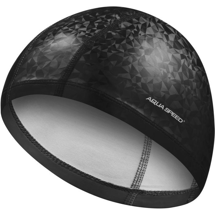 Шапка для плавания Aqua Speed Flux 7296 143-07 чорний Уні OSFM (5908217672964)