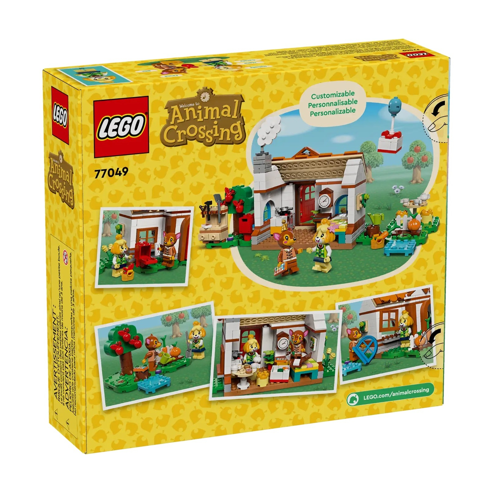 Конструктор LEGO Animal Crossing Візит у гості до Isabelle 389 деталей (77049) зображення 11