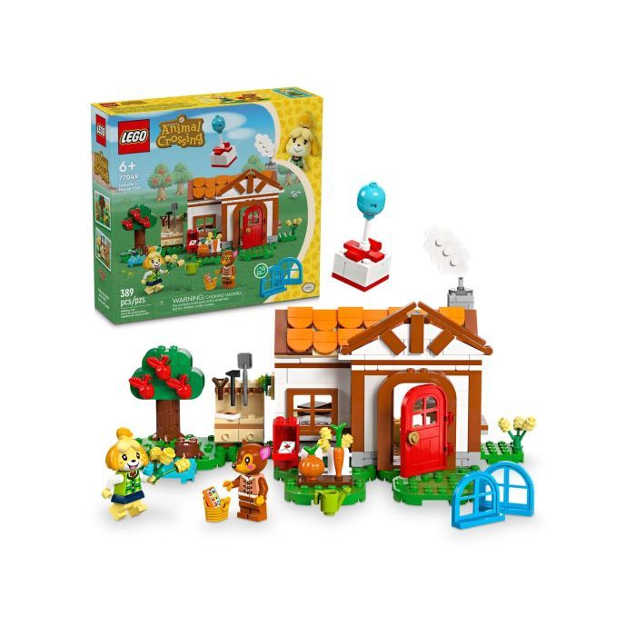 Конструктор LEGO Animal Crossing Визит в гости к Isabelle 389 деталей (77049) изображение 5