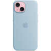 Чехол для мобильного телефона Apple iPhone 15 Silicone Case with MagSafe - Light Blue,Model A3123 (MWND3ZM/A) изображение 4