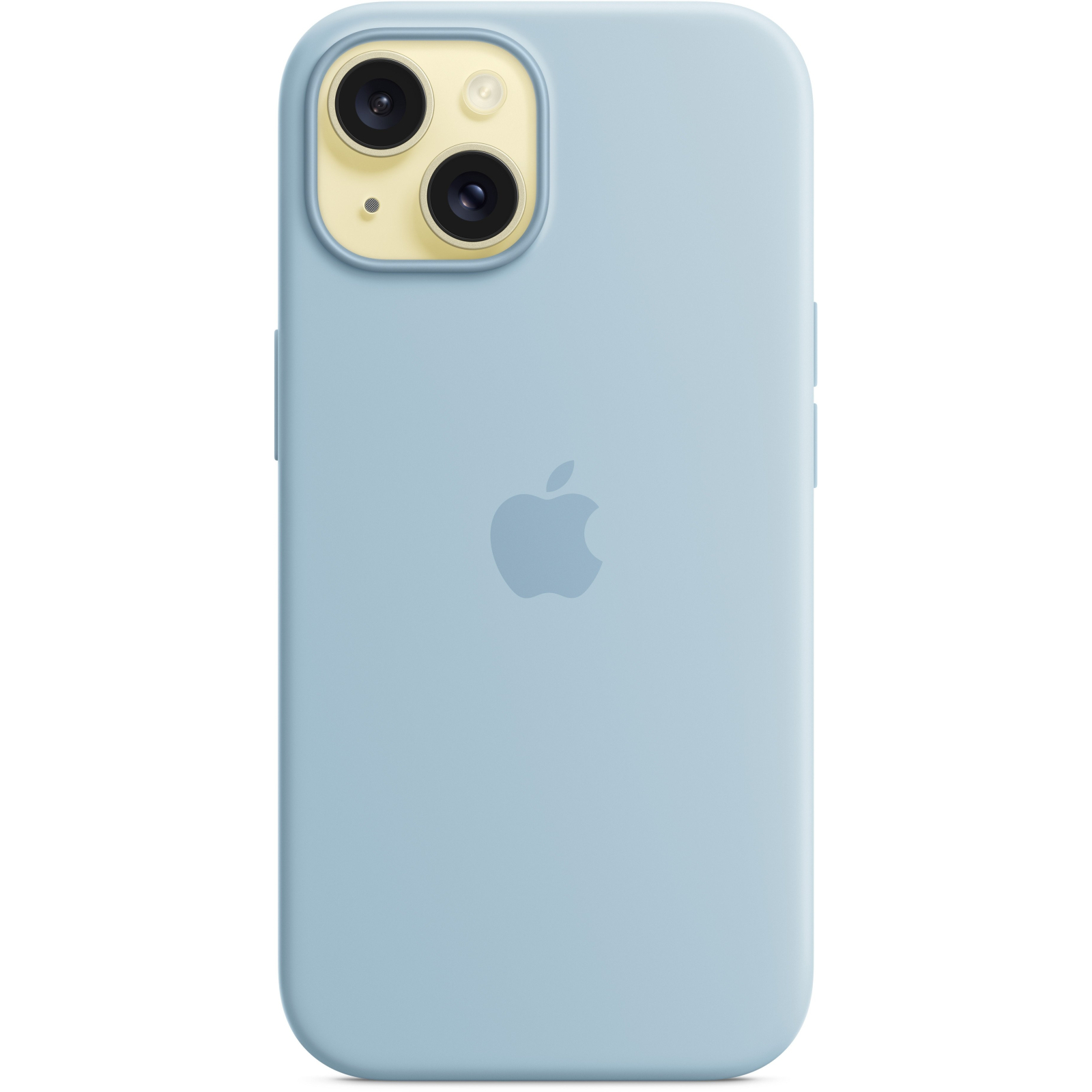Чехол для мобильного телефона Apple iPhone 15 Silicone Case with MagSafe - Light Blue,Model A3123 (MWND3ZM/A) изображение 5