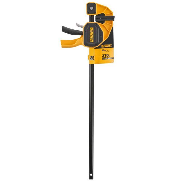 Струбцина DeWALT "XL" триггерная (быстрозажимная), 600 мм, давление 270 кг. (DWHT0-83186) изображение 7