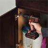 Шуруповерт Black&Decker 18 В, 1.5Ah, 40 Нм, 360-1400 об/мин, кейс (BDCDD186KB) изображение 5