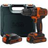 Шуруповерт Black&Decker 18 В, 1.5Ah, 40 Нм, 360-1400 об/мин, кейс (BDCDD186KB)