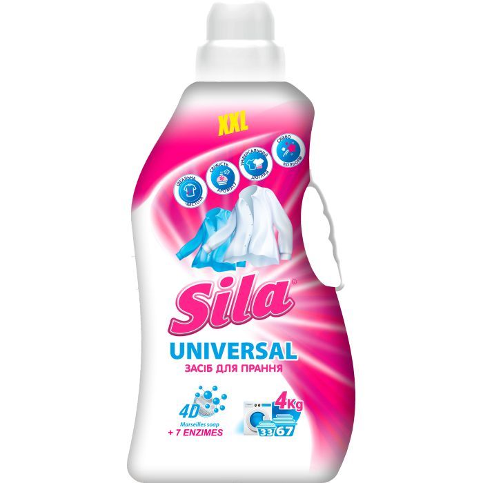 Гель для стирки Sila Universal 4 л (4820023369863)