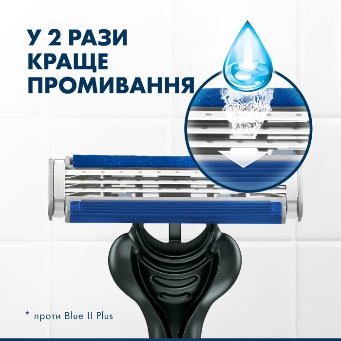 Бритва Gillette Blue3 Plus Nitro 12 шт. (8700216148146) зображення 4