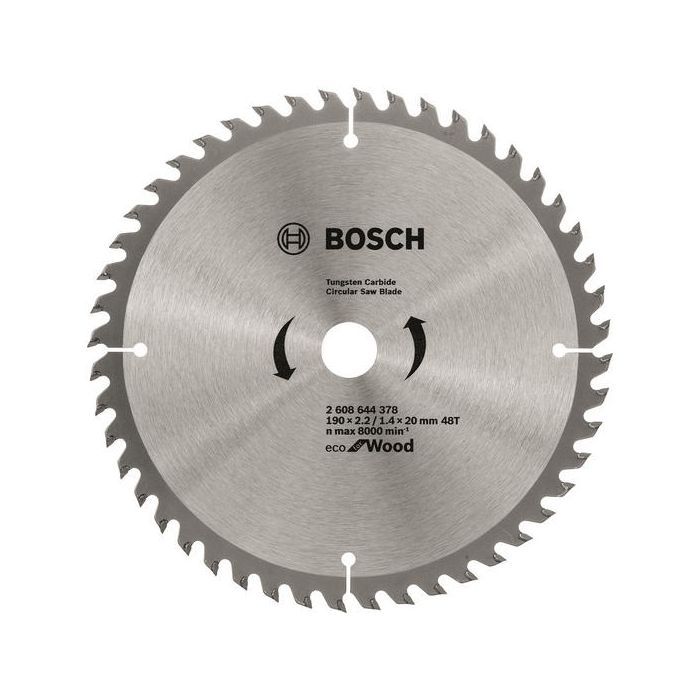 Диск пильний Bosch Eco for Wood 190x2.2x20-48T (2.608.644.378)
