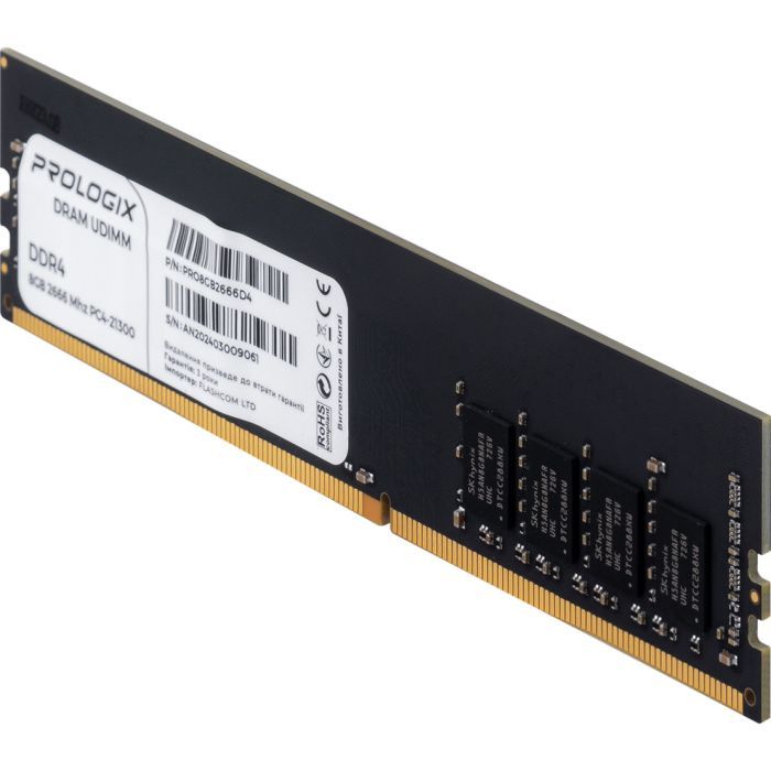 Модуль памяти для компьютера DDR4 16GB 2666 MHz Prologix (PRO16GB2666D4) изображение 3