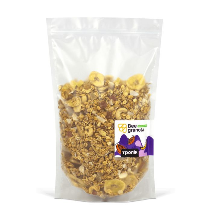 Гранола Bee Granola Тропик 500 г (4820228430207)