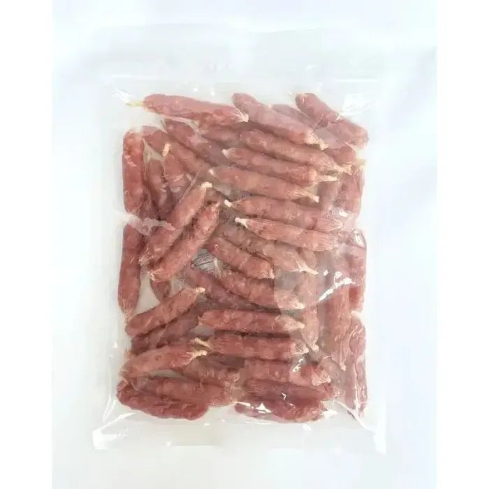 Лакомство для собак LupiPets Колбаски с уткой и творогом 7 см 500 г (S38-500) изображение 2