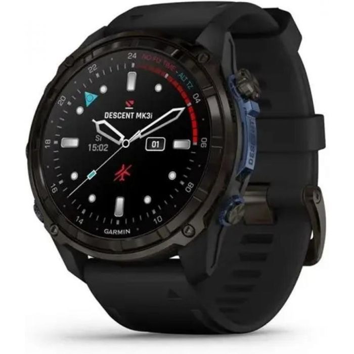 Смарт-часы Garmin Descent Mk3i, 51mm, Crbn Gry DLC Ti/Blk, Dive Computer, GPS (010-02752-11)