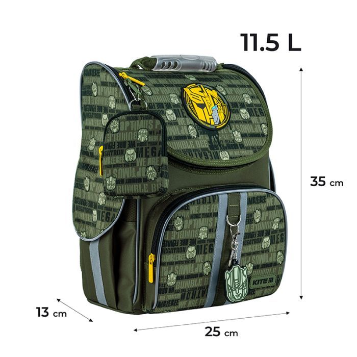 Рюкзак шкільний Kite Education каркасний 501 Transformers (TF24-501S) зображення 2