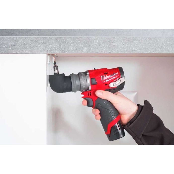 Шуруповерт Milwaukee M12 FPDX-202X, 37Нм, 2x2Ач, 2 насадки, кейс (4933464136) изображение 11