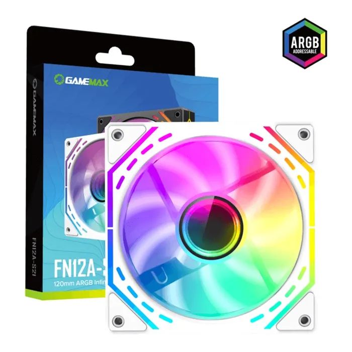 Кулер до корпусу Gamemax FN12A-S2I-W зображення 8