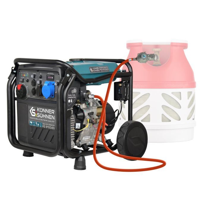 Генератор Konner&Sohnen KS 8100IEG 7.2KW, inverter, 230V (KS8100IEG)