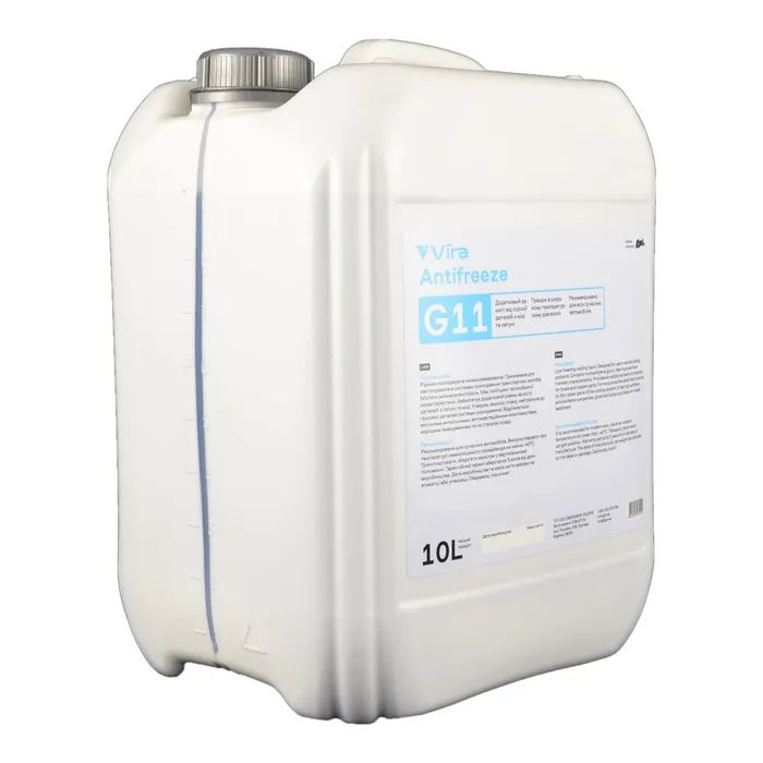 Антифриз VIRA -40 °C G11 синя 1 кг (VI0020) изображение 2