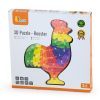 Пазл Viga Toys деревянный Петушок по буквам (55244N) изображение 2