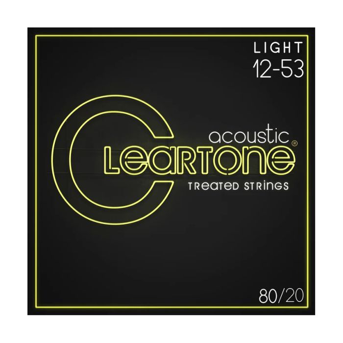 Струни для гітари Cleartone Acoustic 80/20 Bronze Light (12-53) (7612)