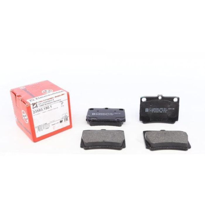 Тормозные колодки ZIMMERMANN 23593.150.1 изображение 4