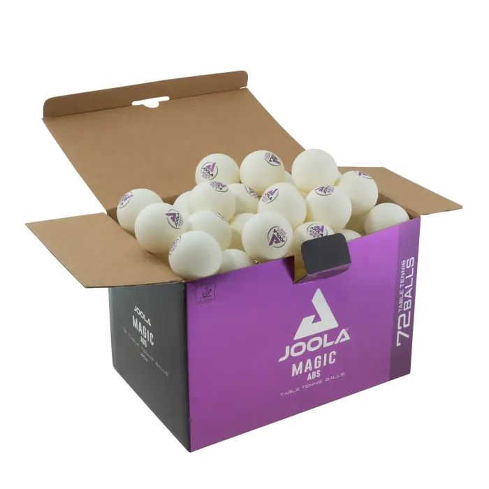 Мячик для настольного тенниса Joola Magic ABS 40+ White 72 шт (44216) (930813) изображение 3