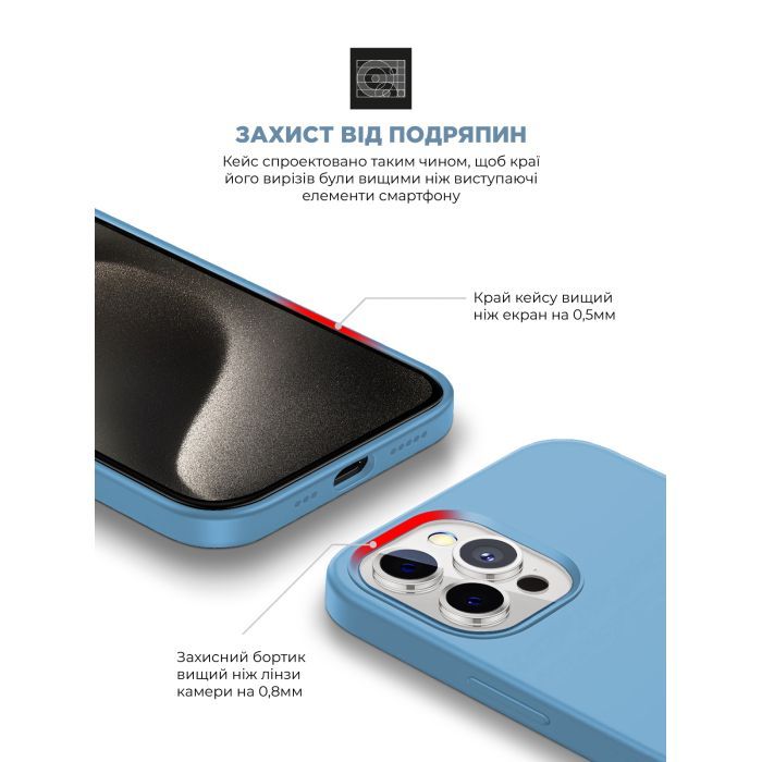 Чехол для мобильного телефона Armorstandart ICON2 Case Apple iPhone 15 Pro Pink (ARM77019) изображение 5