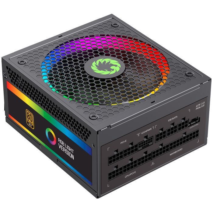 Блок питания Gamemax 850W (RGB 850 PRO (ATX3.03.1 PCIe5.0) изображение 3